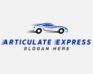 Express Race Car logo design