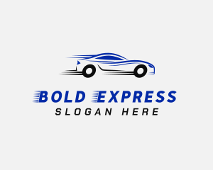 Express Race Car logo design