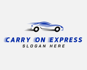 Express Race Car logo design