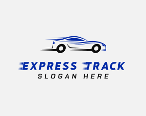 Express Race Car logo design