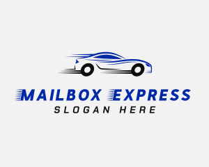 Express Race Car logo design