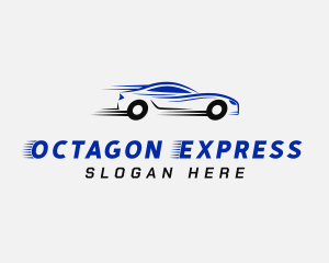 Express Race Car logo design