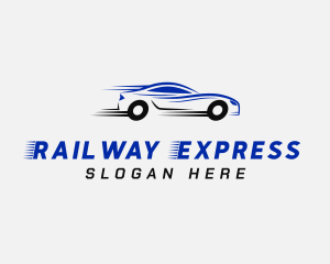 Express Race Car logo design