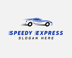 Express Race Car logo design