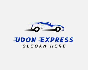 Express Race Car logo design