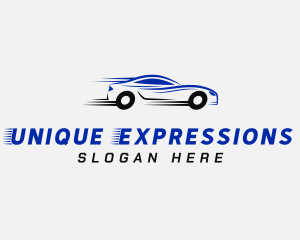 Express Race Car logo design