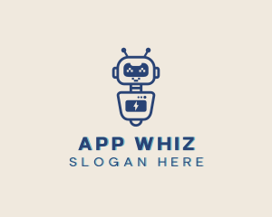 Educational Robot App logo design