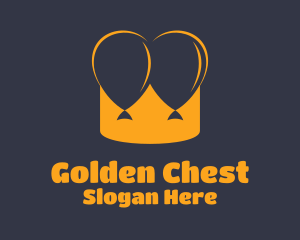 Twin Balloon Crown logo design