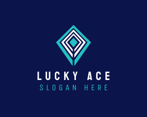 Modern Diamond Pattern  logo design