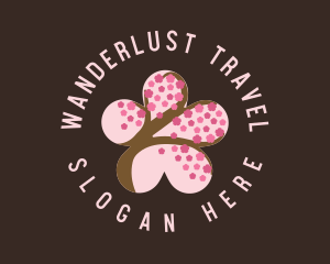 Cherry Blossom Flower Spa Logo