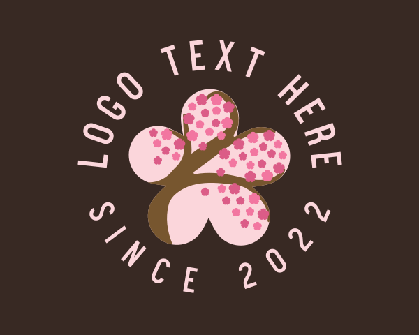 Cherry Tree logo example 1