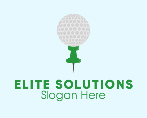 Golf Location Pin logo