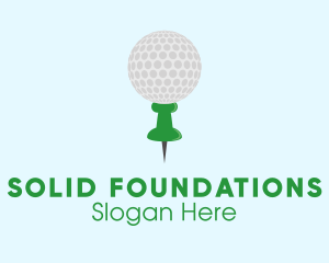 Golf Location Pin logo