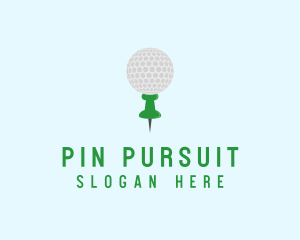Golf Location Pin logo