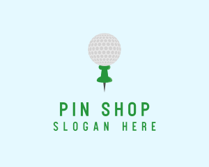 Golf Location Pin logo