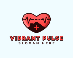 Heart House Healthcare logo design