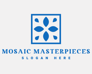 Minimalist Tile Business logo design