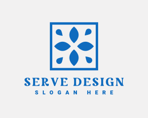 Minimalist Tile Business logo design