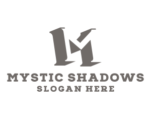 Shadow Corporate Letter M logo design