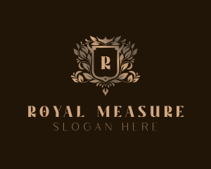 Stylish Royal Shield logo design