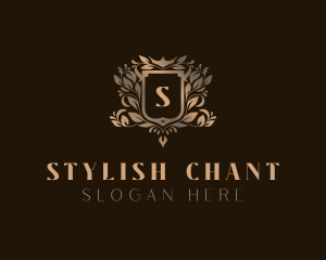 Stylish Royal Shield logo design