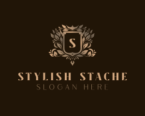 Stylish Royal Shield logo design