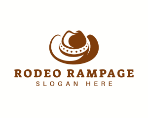 Western Cowboy Hat logo design