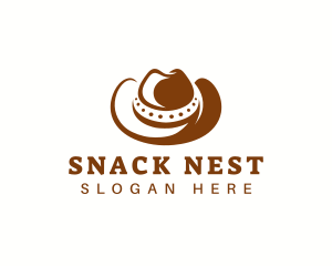 Western Cowboy Hat logo design