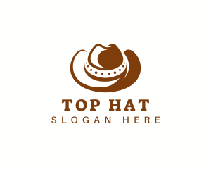 Western Cowboy Hat logo design