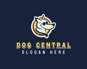 Cartoon Dog Breeder logo design