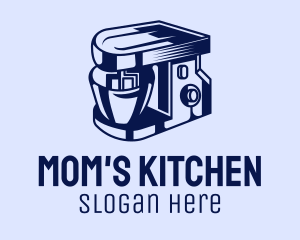 Food Kitchen Mixer  logo design