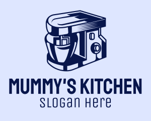 Food Kitchen Mixer  logo design