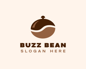 Coffee Bean Cloche logo design