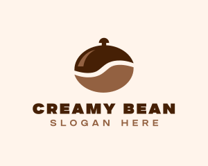 Coffee Bean Cloche logo design