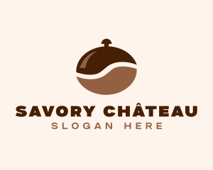 Coffee Bean Cloche logo design