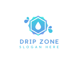 Water Drop Splash logo design