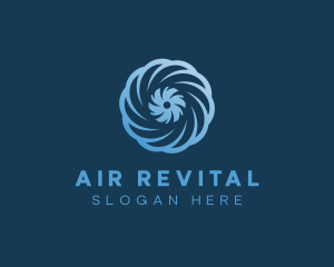 Cool Wind Ventilation logo design