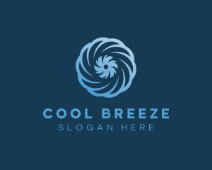 Cool Wind Ventilation logo design