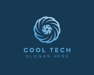 Cool Wind Ventilation logo design