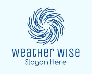 Weather Typhoon Storm logo