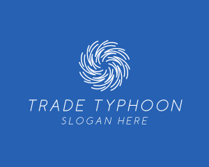 Weather Typhoon Storm logo