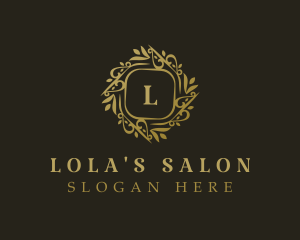 Upscale Beauty Salon  logo design