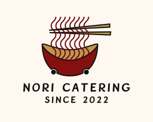 Noodle Bowl Delivery logo design