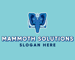 Elephant Beast Animal logo design