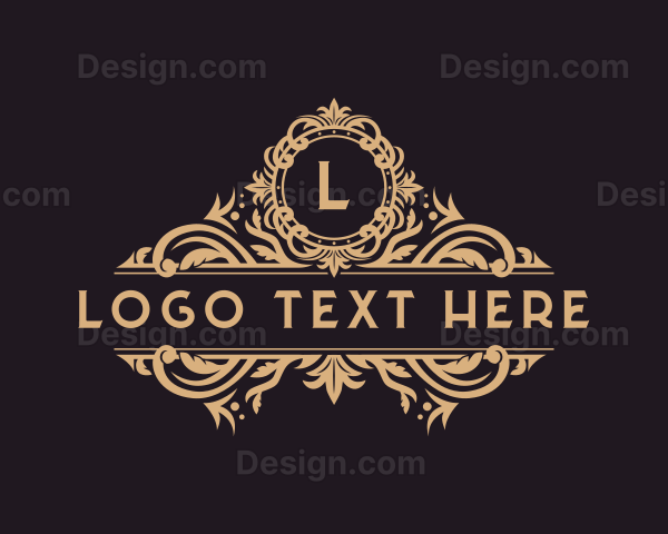 Classic Luxury Floral Ornament Logo