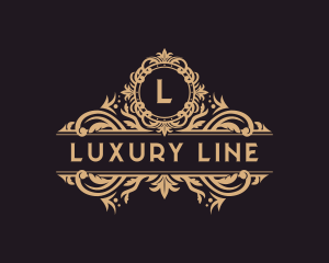 Classic Luxury Floral Ornament logo design