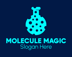 Molecule Lab Beaker  logo