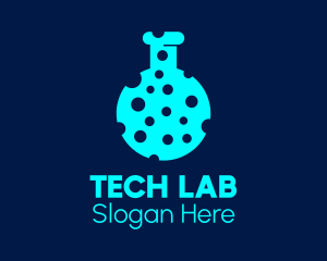 Molecule Lab Beaker  logo design