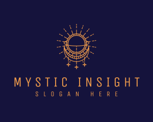 Mystic Celestial Elements logo design