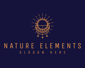 Mystic Celestial Elements logo design